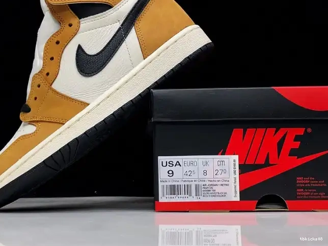 Reps TBkick the Rookie Year 555088-700 1 Jordan Air High OG Retro of 0516